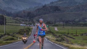 Arlington man runs cross country to raise money for clean water