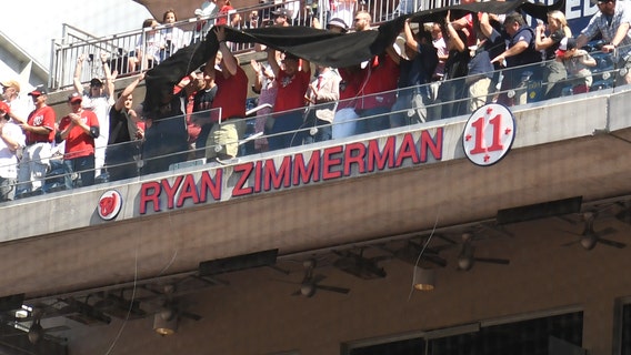 Washington Nationals officially retire Ryan Zimmerman's jersey