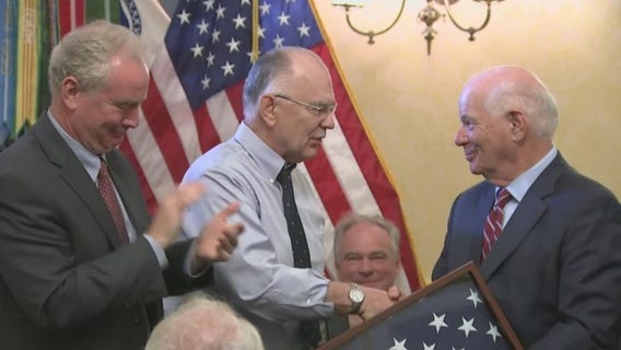 U.S. Army prisoner of war vet honored after 55 years