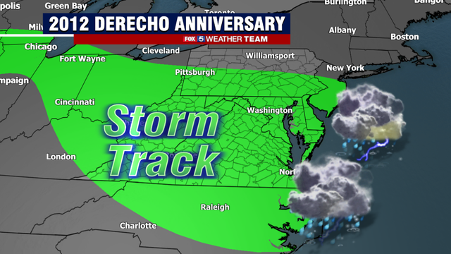Derecho 2012: DC area marks 10 years since derecho left path of destruction across region