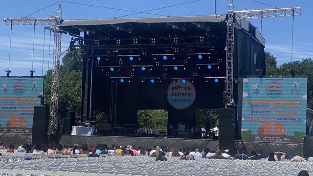 Something in the Water 2022: Pop-up church service being held Sunday at West Potomac Park