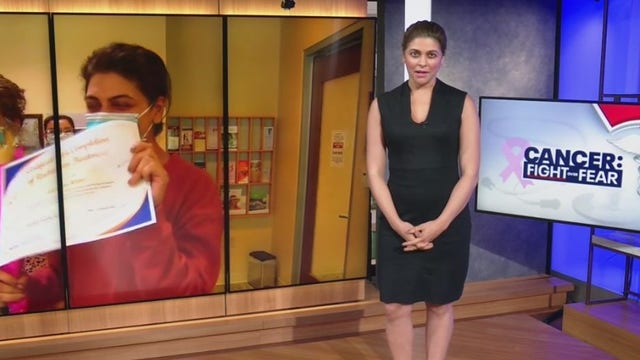 FOX 5’s Ayesha Khan celebrates end of radiation