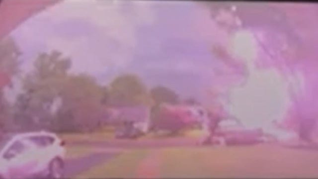 Violent lightning strikes Fairfax house, causes fire