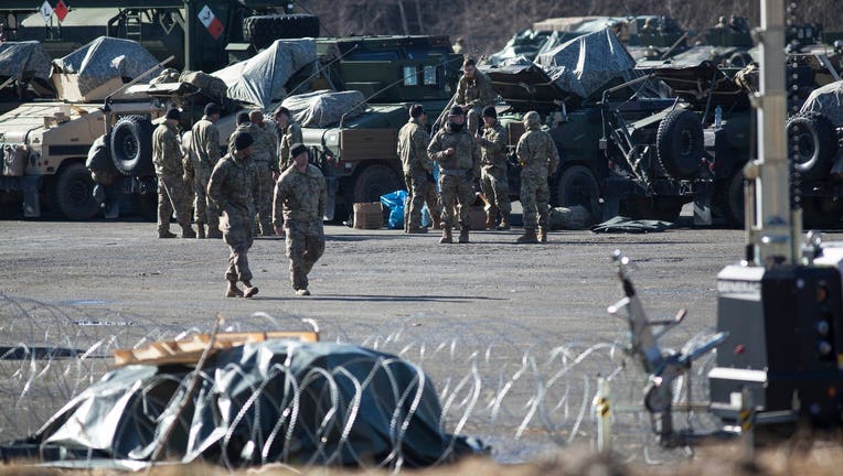 American Soldiers On Ukrainian Border