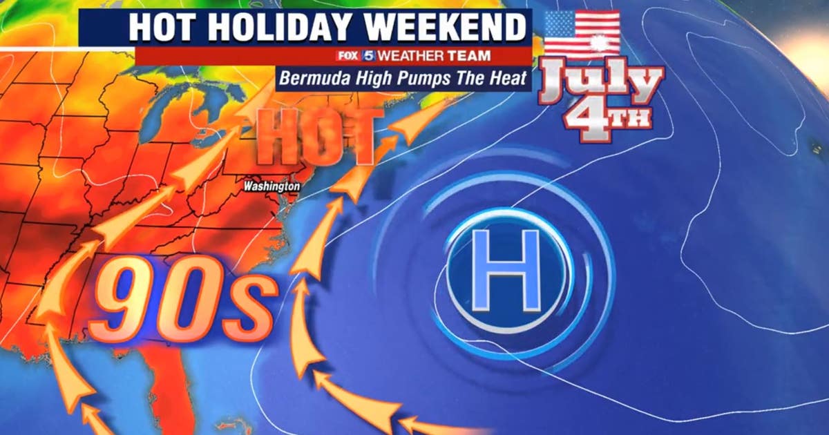 Hot, humid start to Fourth of July weekend; Severe pop-up storms ...