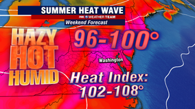 Dangerous heat wave grips DC region through weekend