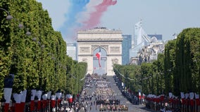 France's Bastille Day military parade pays homage to Ukraine