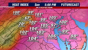 Heat advisory in effect across DC region Sunday as temperatures near triple digits
