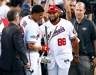 Nationals slugger Juan Soto wins 2022 Home Run Derby - CBS Los Angeles