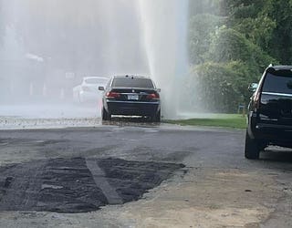 VIDEO: 3 water main breaks reported in Capitol Heights