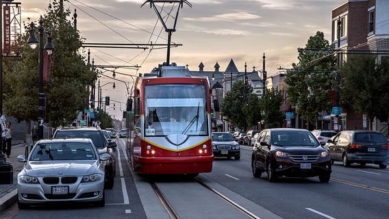 Woman pleads for help after leaving bag containing husband's ashes on DC Streetcar