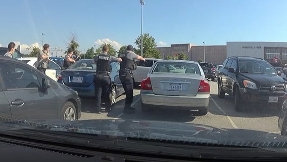 Bodycam footage shows Fairfax Co. officers fatally shooting a fugitive outside Springfield Town Center