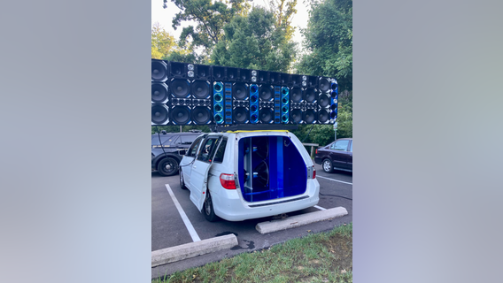 Souped-up minivan driver warned by Park Police