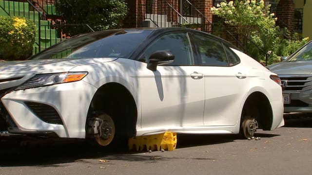 Wheel thieves target DC residents more than once