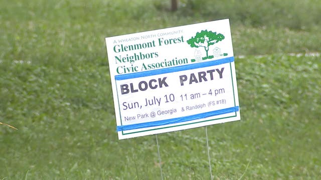Montgomery County community throws block party to celebrate Green Street project, clean water initiative