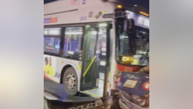 25-year-old dies after Metrobus, van and car crash in Silver Spring