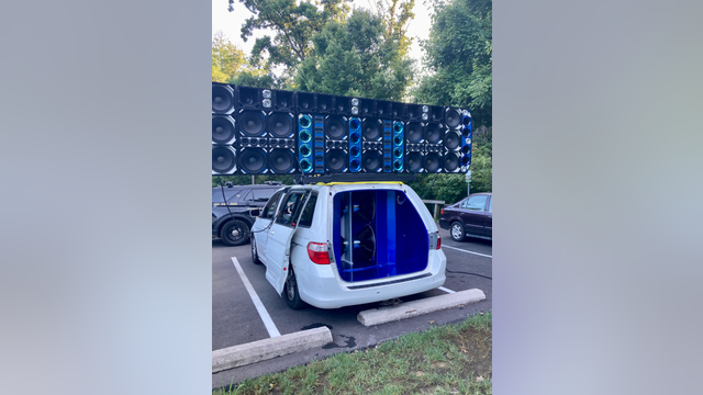 Souped-up minivan driver warned by Park Police