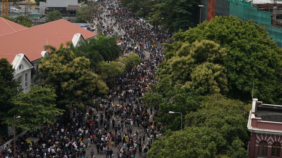 Anti-Government Protest In Sri Lanka