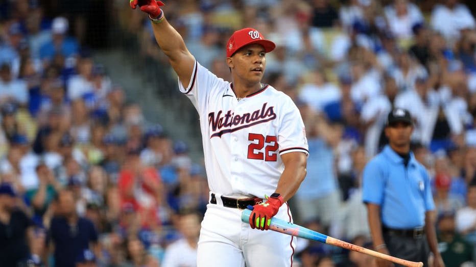 Former Washington Nationals slugger Juan Soto headed to New York