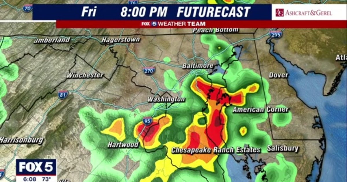 Humidity, possible storms expected to ring in the weekend | FOX 5 DC