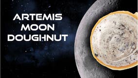 Krispy Kreme celebrating Artemis launch with limited-edition moon doughnut