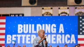 Pres. Biden, democrats rally in Maryland to kick off midterm campaigns