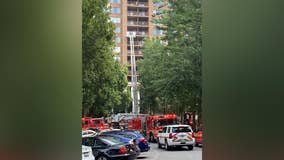 2-alarm fire breaks out at Rockville apartment building