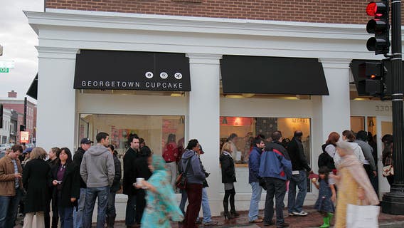 Georgetown Cupcake shop back open after being shut down by DC Health