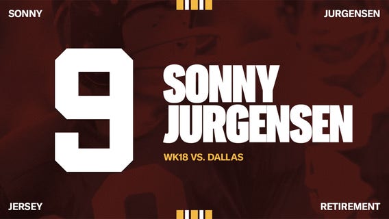 Sonny Jurgensen’s jersey to be retired by Washington Commanders