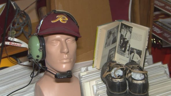Bethesda man's massive Washington Football memorabilia collection up for sale