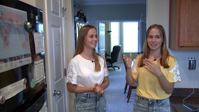 Maryland family adopts Ukrainian teen sisters driven from their homeland during Russian invasion