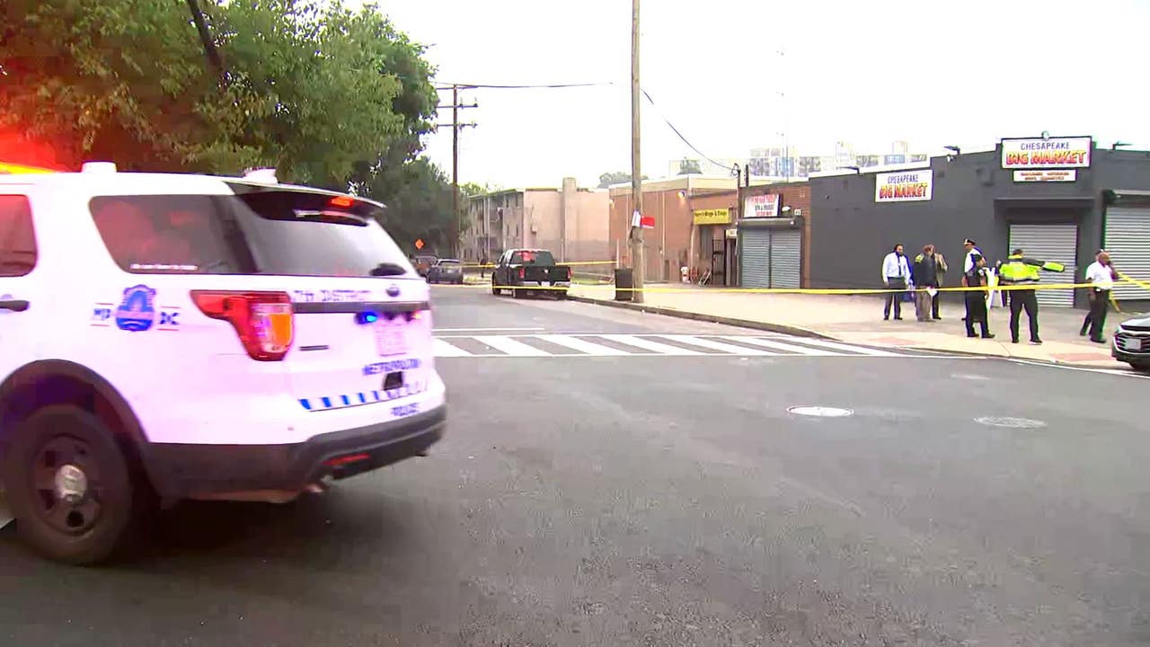 1 killed, 3 hurt in Southeast DC shooting