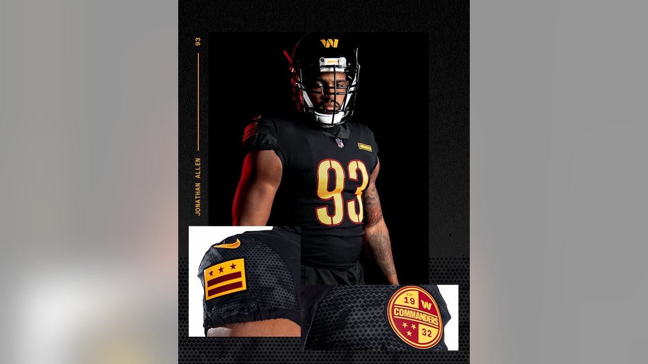 Washington Today on Instagram: The Commanders will debut their all-black  uniforms week 9 against the Vikings, and will debut their all-white uniforms  week 18 against the Cowboys. (📷 : @commanders) #HTTC #Commanders