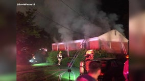 1 hurt in Rockville house fire