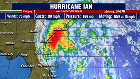 Ian returns to hurricane strength; South Carolina braces for landfall