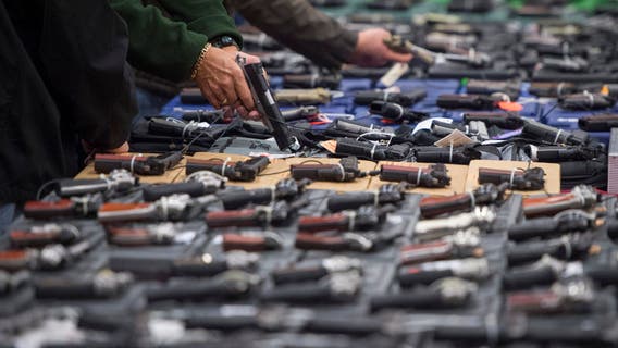 Man shoots himself in foot at Virginia gun show, police say