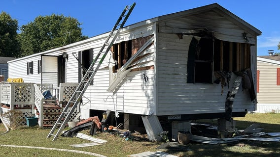 Anne Arundel County mobile home fire leaves 1 person dead