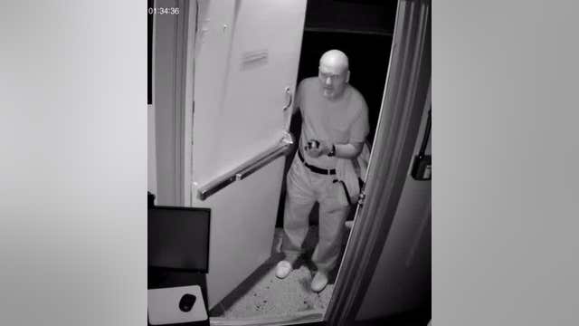 Attempted salon burglary was thwarted by suspect spotting a camera