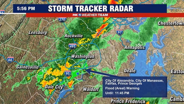 Messy roads, power outages and damage across the DC region due to severe storms