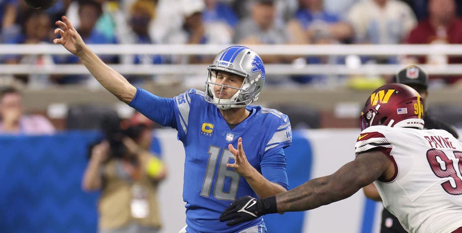 Detroit Lions start fast, hold off Washington Commanders