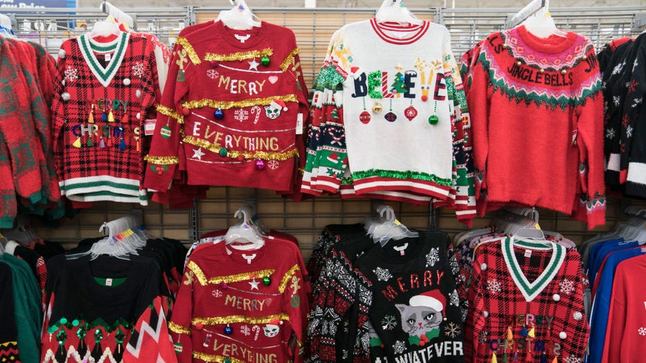 Holiday sweater day sale