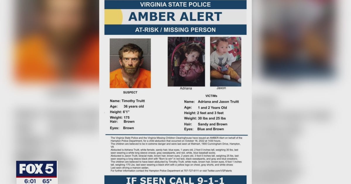 Amber Alert canceled, 2 missing children in Hampton, VA found | FOX 5 DC