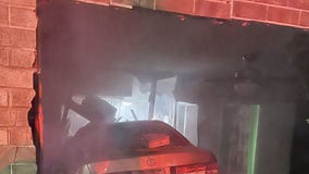 Vehicle slams into DC apartment building leaving some units uninhabitable