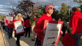 Montgomery County teachers rally for higher pay, diversity and transparency