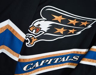 The Caps Reverse Retro, which on the captain's jerseys, feature the  adright below the collar. : r/hockey