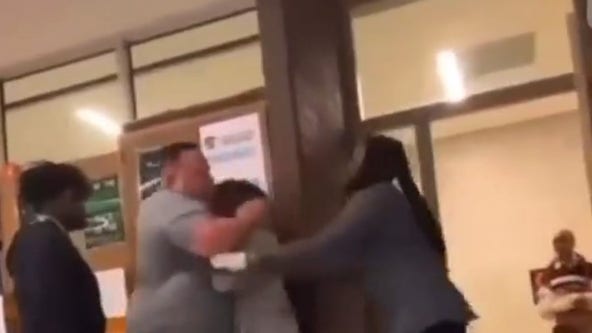 Ballou High School staffer puts student in a chokehold