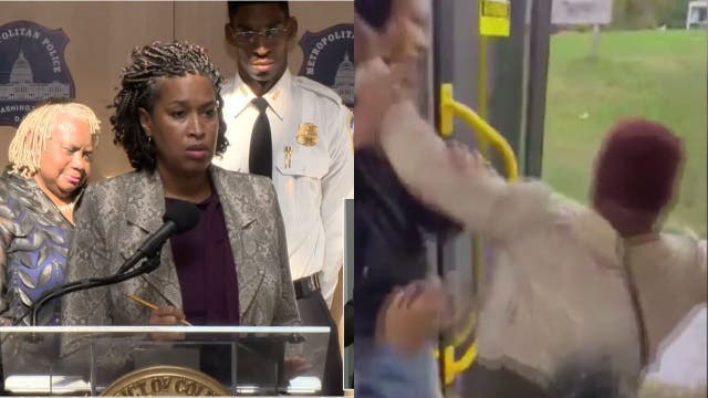 DC Mayor Bowser responds to woman being assaulted on Metrobus