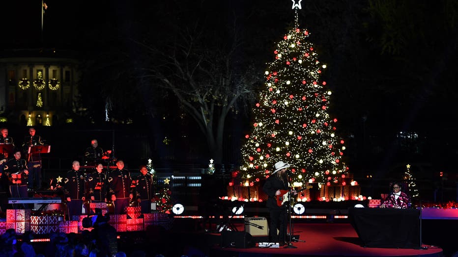 national christmas tree lighting