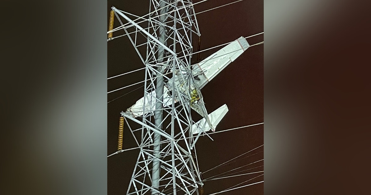 Small plane crashes into power lines in Montgomery County causing ...