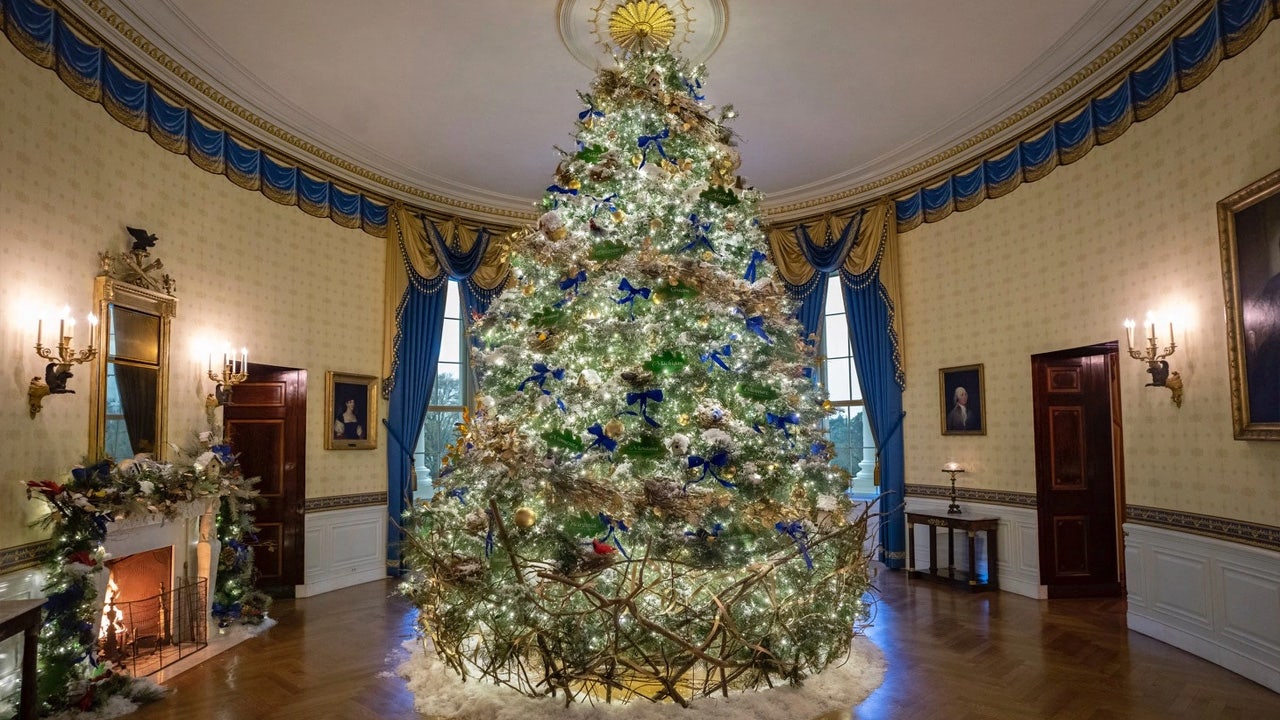 Jill Biden Unveils White House Christmas Decorations: Photos